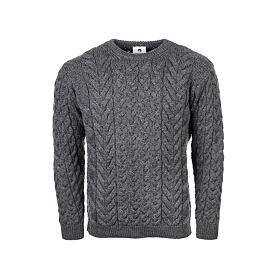 Vlnka Wool Sweater  S08 Dark Grey