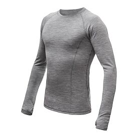 Men’s Sensor Merino Bold Performance Top Cool Grey