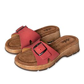 Women’s Lenka Leather Slip-on Shoes Red