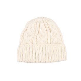 Diamond Supersoft Merino wool hat natural