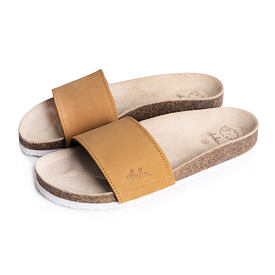 Women's Trepky Orthopaedic Cork Sliders Beige