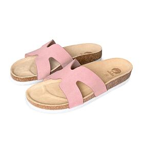 Women’s Zora Orthopaedic Cork Sliders Pink