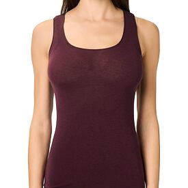Women's modal undershirt with cashmere red