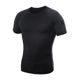 Men's functional T-shirt Sensor Merino Air black