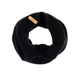 Vlnka Wool Neck Warmer N02 Black