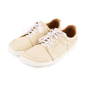 Barefoot leather sneakers Sasha beige