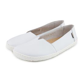 Women’s Odeta Barefoot Leather Ballerina Pumps White