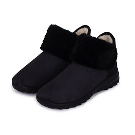 Women's Bara Winter Ankle boots with Wool Lining Black