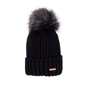 Vlnka Woolly Hat V04 Black