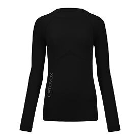 Women's 230 Competititon Long Sleeve Ortovox Merino Top Black Raven