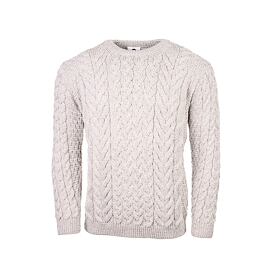 Vlnka Wool Sweater S08 Light Grey
