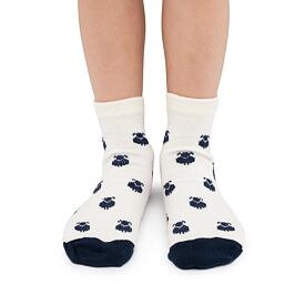 Kids’ Merino Summer Socks Blue Sheep