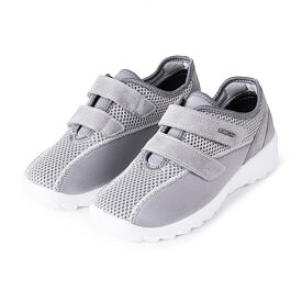 Women's breathable velcro sneakers with gel insole Gray