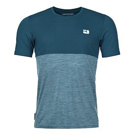 Men’s Ortovox 150 Cool Logo T-shirt Petrol Blue