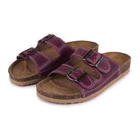 Kids’ Orthopaedic Cork Sliders Pink