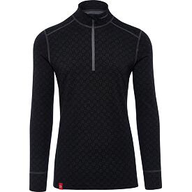 Men's Performance MERINO XTREME THERMOWAVE Top with Zip Black