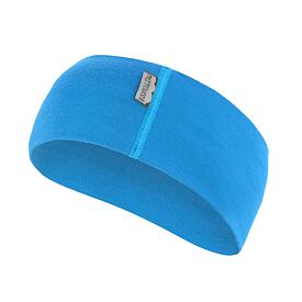 Woolen headband sensor Merino active blue