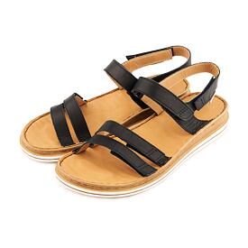 damske_zdravotní_kozene_sandaly_vivian_cerna_vlnka_oveckarna_01