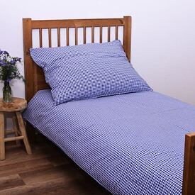 Cotton Canvas Bedding Folklore Blue
