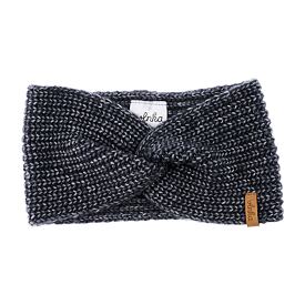 Vlnka Wool Headband C02 Dark Grey