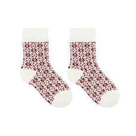 Merino Kids’ Socks Red