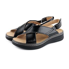 Women’s Darina Leather Sandals Black
