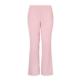 Women's cotton elastic waist sweatpants pink