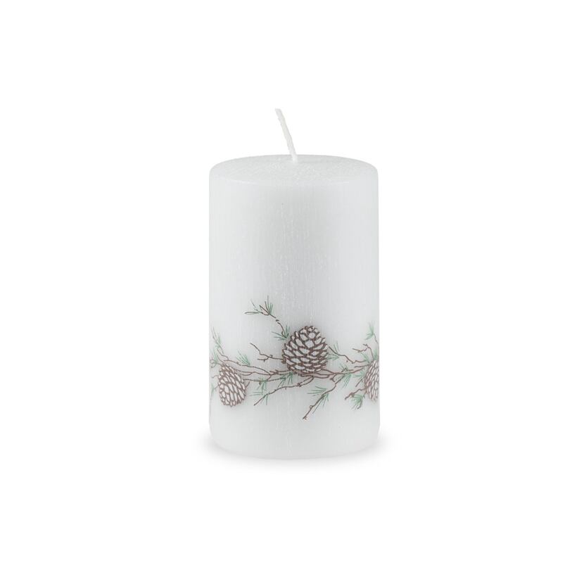 Candle Pine Motif