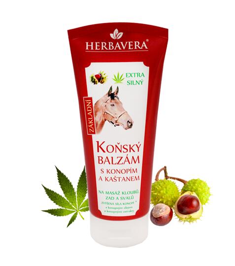 Horse Balm with Hemp and Horse Chestnut 200 ml