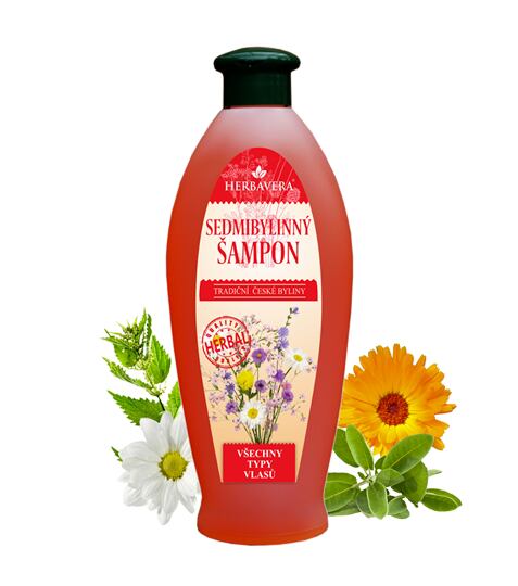 Seven Herbs Shampoo with Panthenol 550 ml