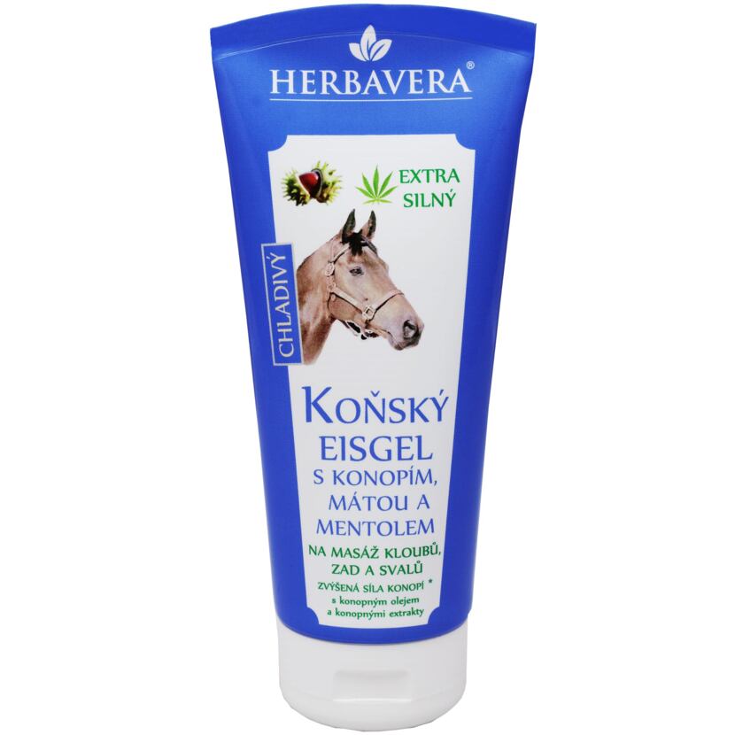 Cooling Horse Balm with Hemp, Mint and Menthol 200 ml