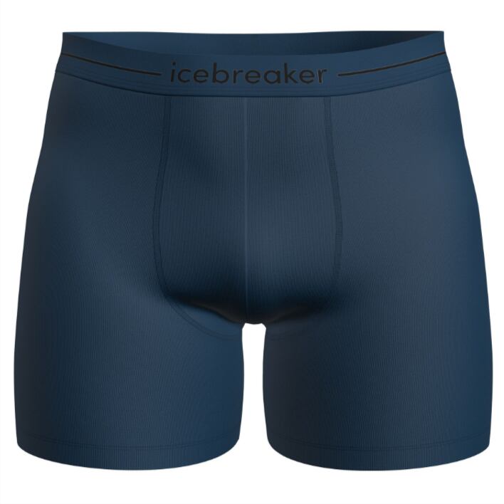 Men's functional boxer shorts Icebreaker Merino Anatomica Atlantis