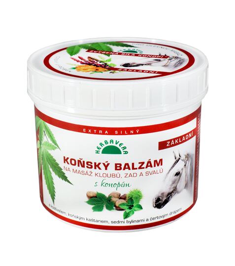 Horse Balm with Hemp and Horse Chestnut 500 ml