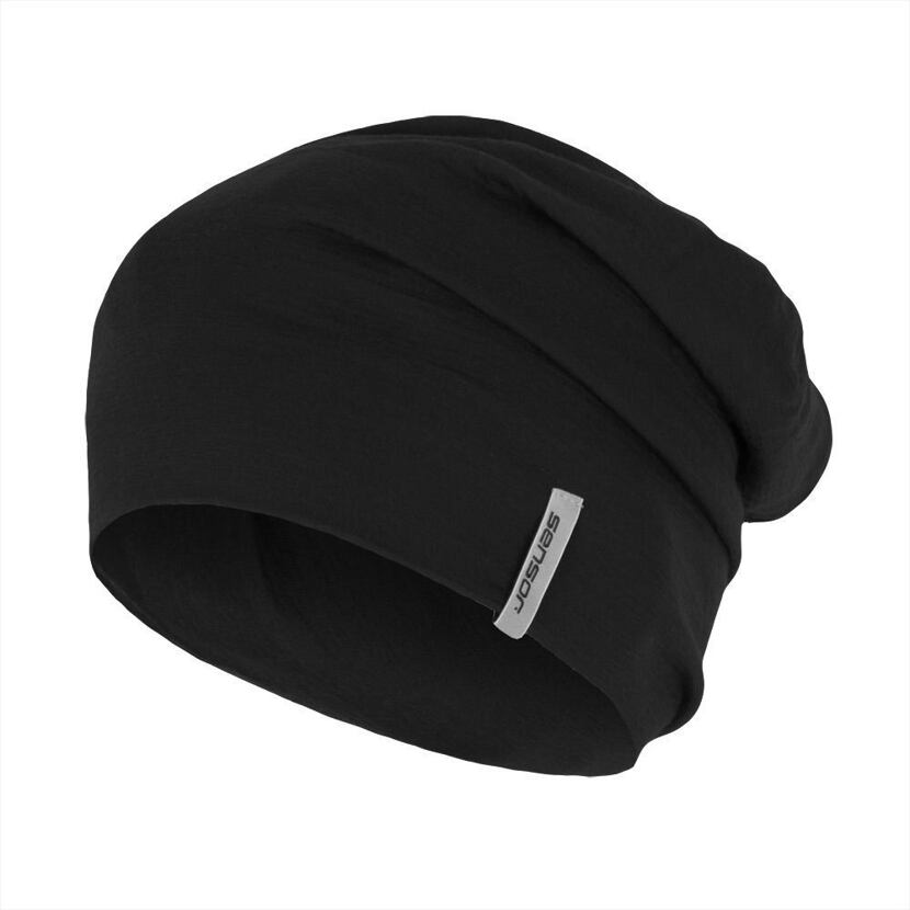 Sensor Merino Active Wool Hat Black