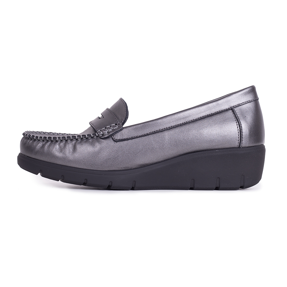 Women's Edita Leather Loafers Bronze