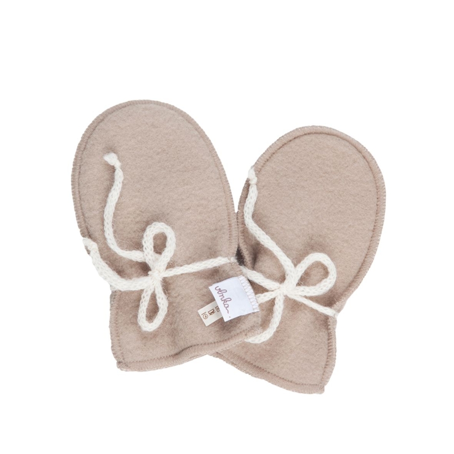 Newborn Mittens Beige