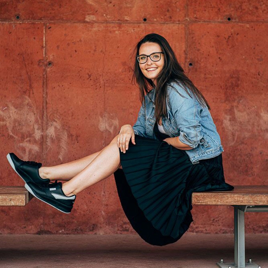 Leather PRESTIGE Trainers Black