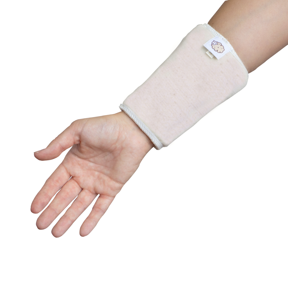 Merino wool elastic wrist brace