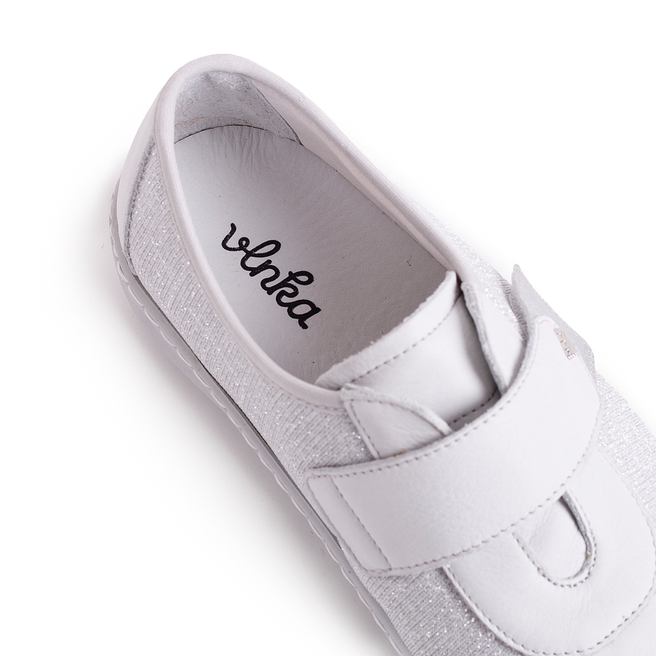 Women's leather sneakers Iva White