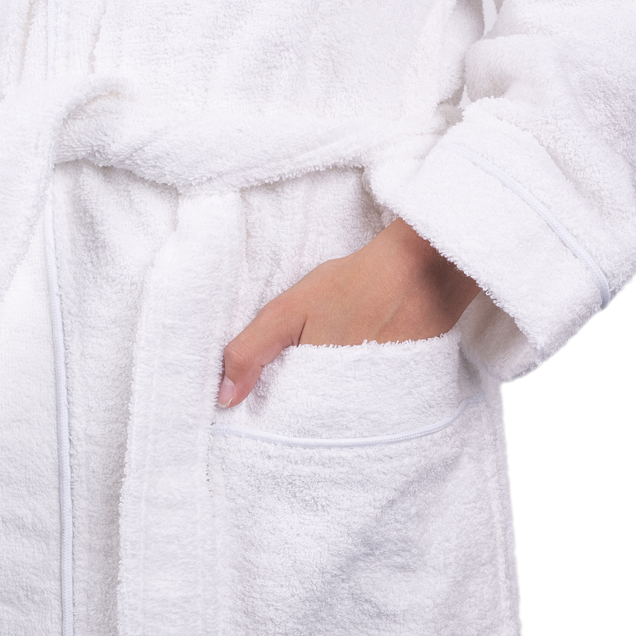 Kid's cotton terry bathrobe
