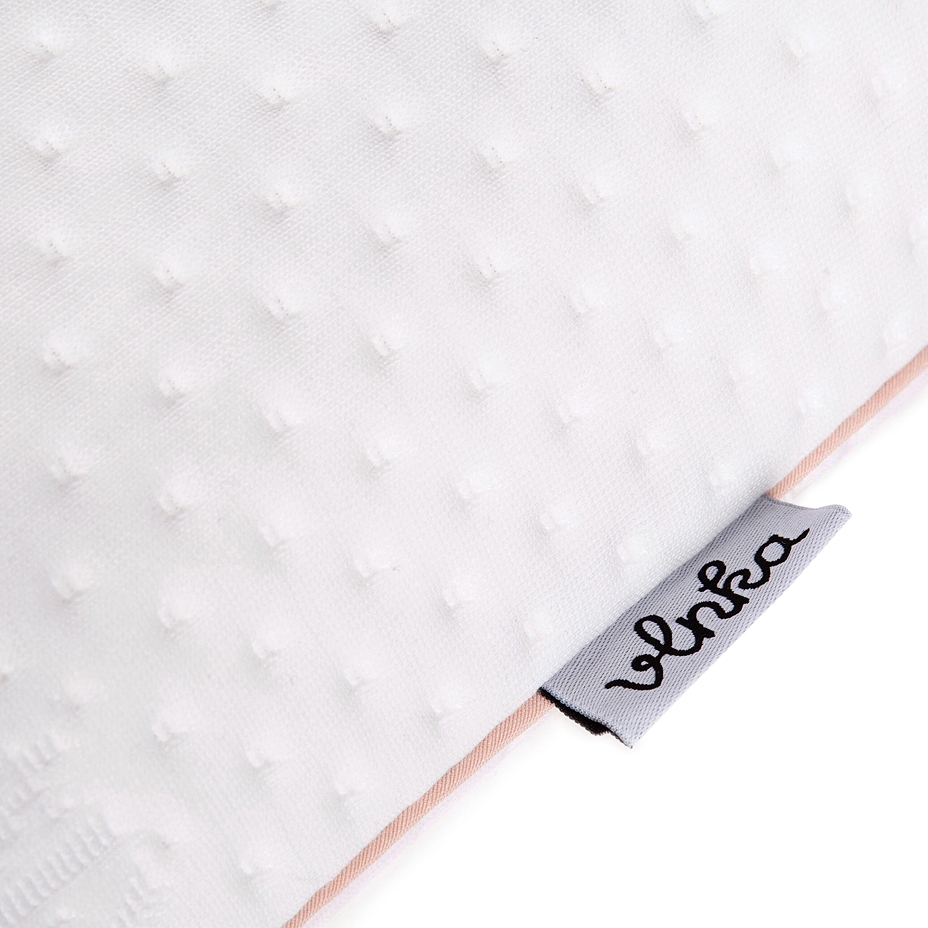 Orthopedic anti-snoring memory pillow