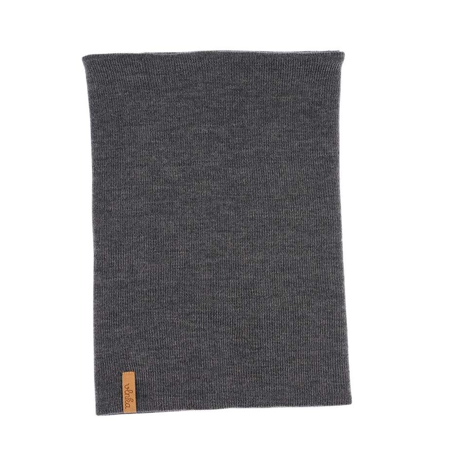 Vlnka Wool Neck Warmer N02 Dark Grey