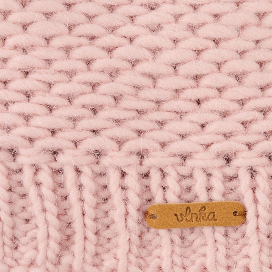Vlnka Wool Neck Warmer N01 Pink