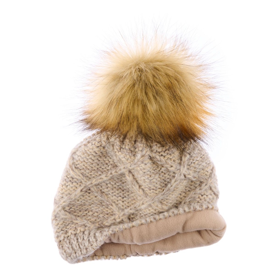 Vlnka Wool Beanie V09 Beige