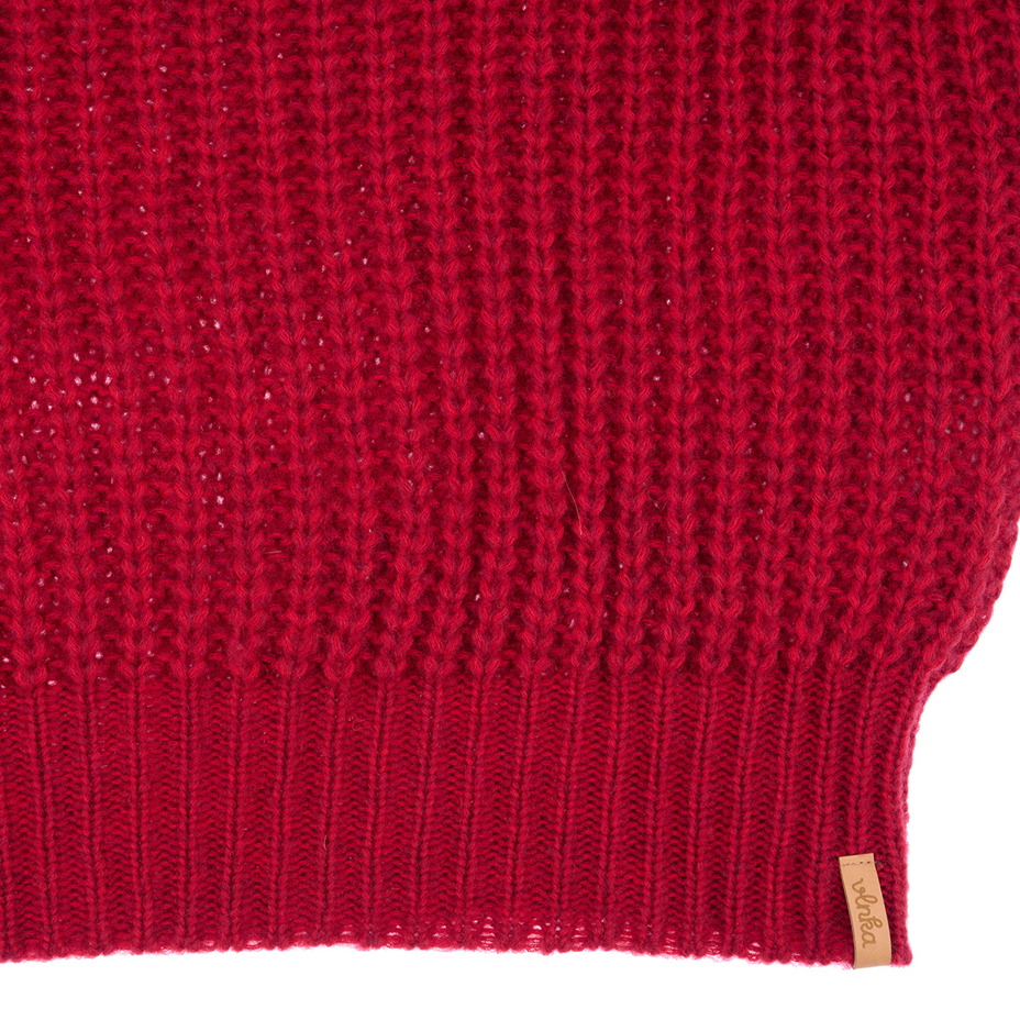 Women’s Vlnka Wool Sweater S01 Red