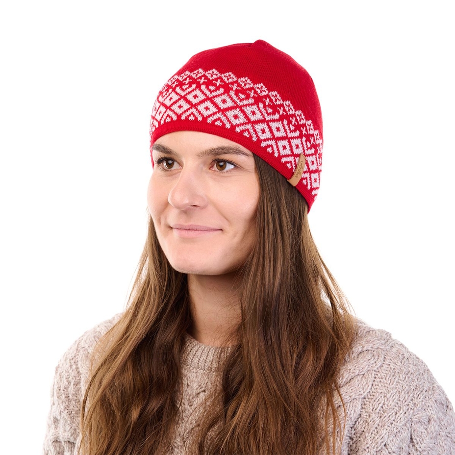 Vlnka Wool Hat V27 Red