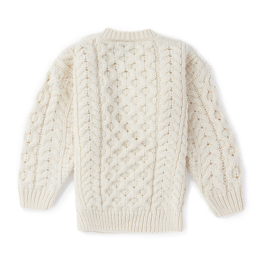 Kids’ Wool Sweater S14 Natural