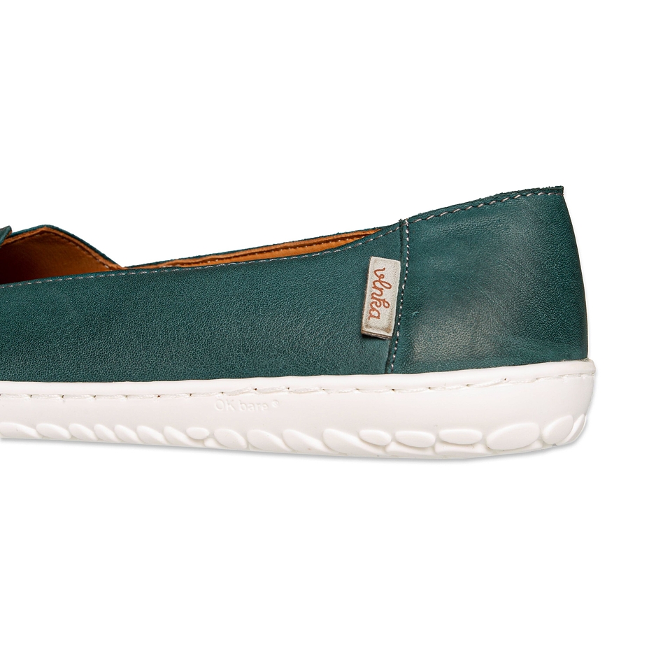 Women’s Odeta Barefoot Leather Ballerina Pumps Green