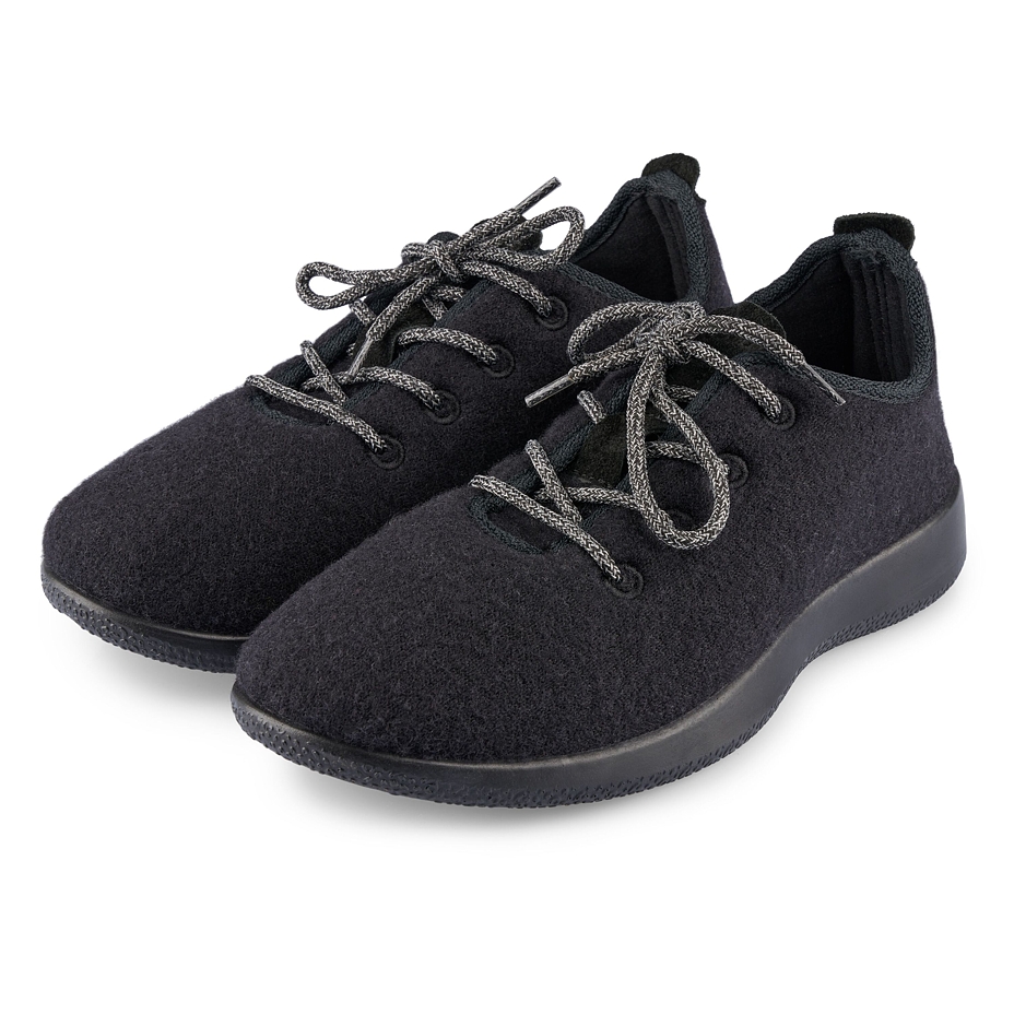 Vlnka Wool Trainers Black