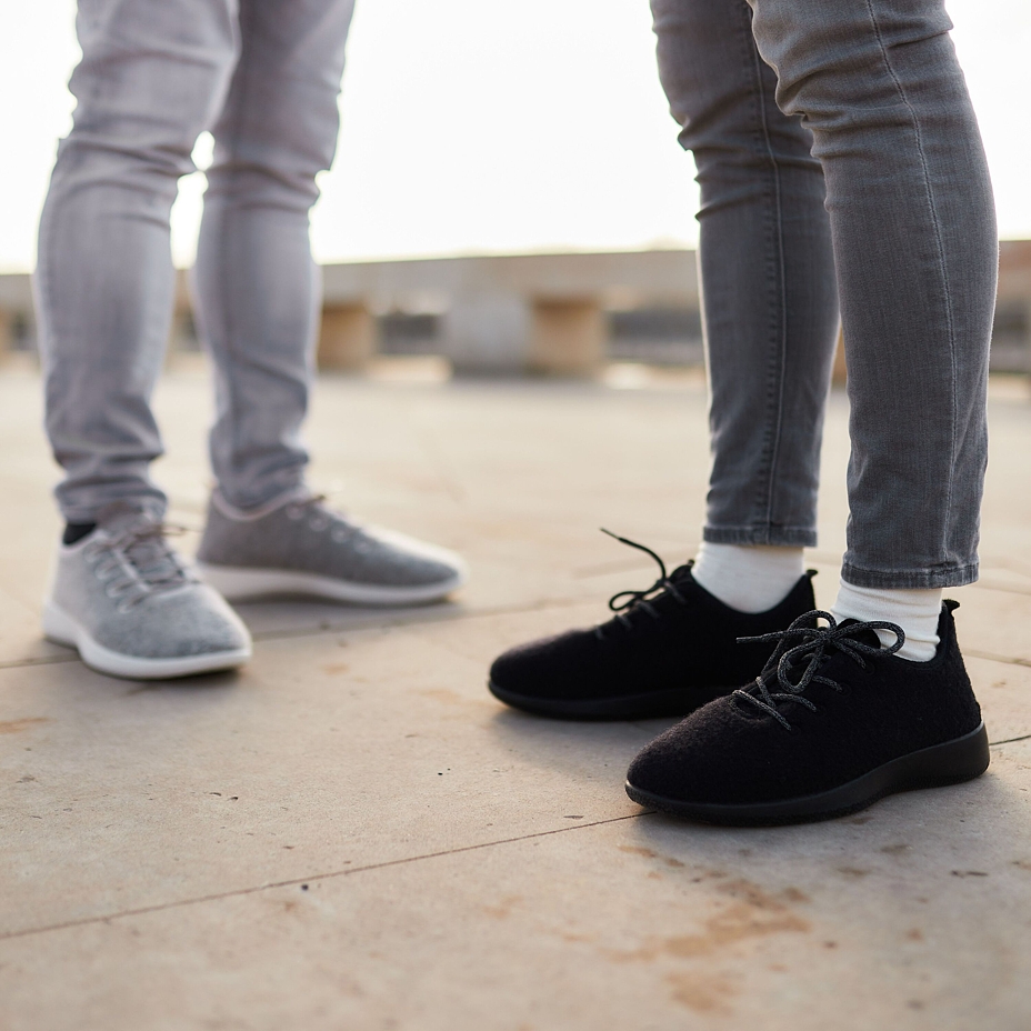 Vlnka Wool Trainers Black